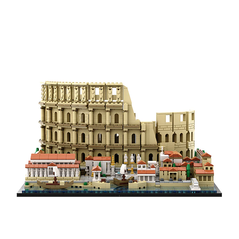 GOBRICKS MOC A1025 Colosseum - YWOBB