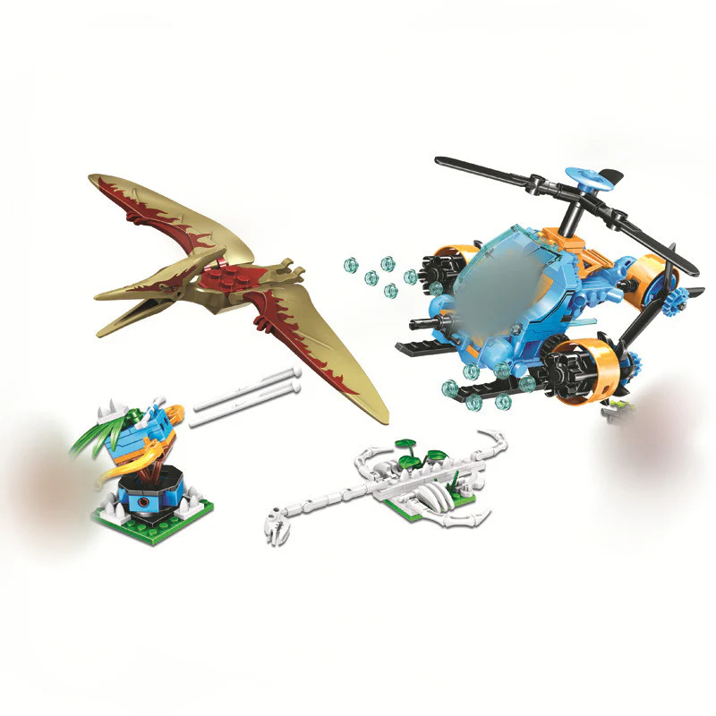 WINNER 8049 Dinosaur Capture Helicopter - YWOBB