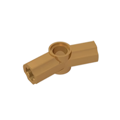 GOBRICKS GDS-918 Axle and Pin Connector Angled #3 - 157.5 degrees - YWOBB