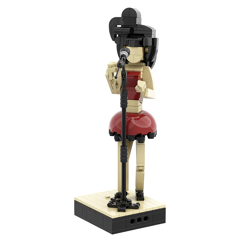 GOBRICKS MOC 125488 Amy Winehouse - YWOBB