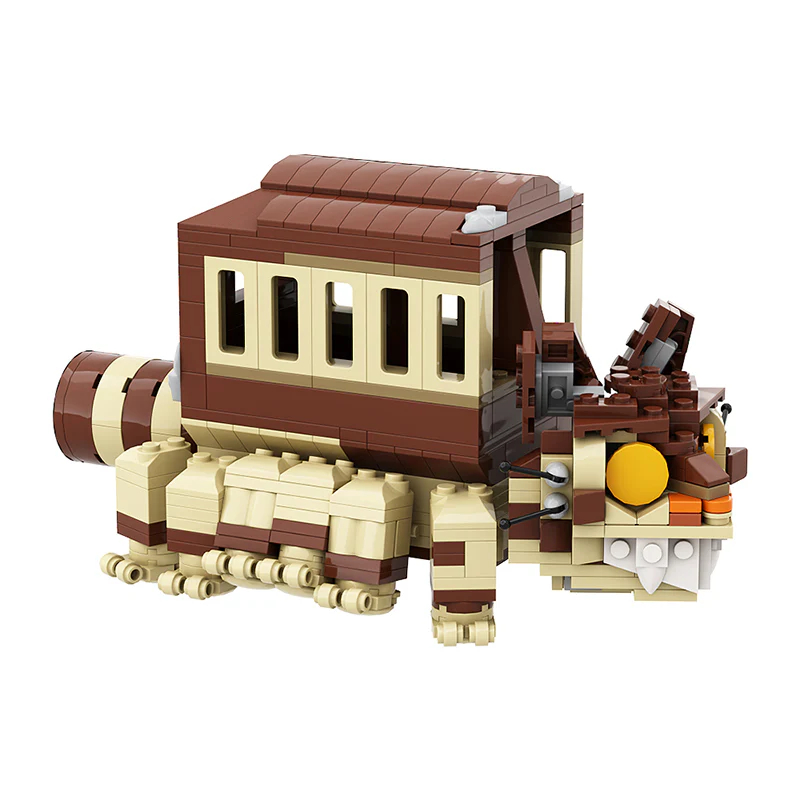 GOBRICKS MOC 142527 Totoro's Catbus - YWOBB