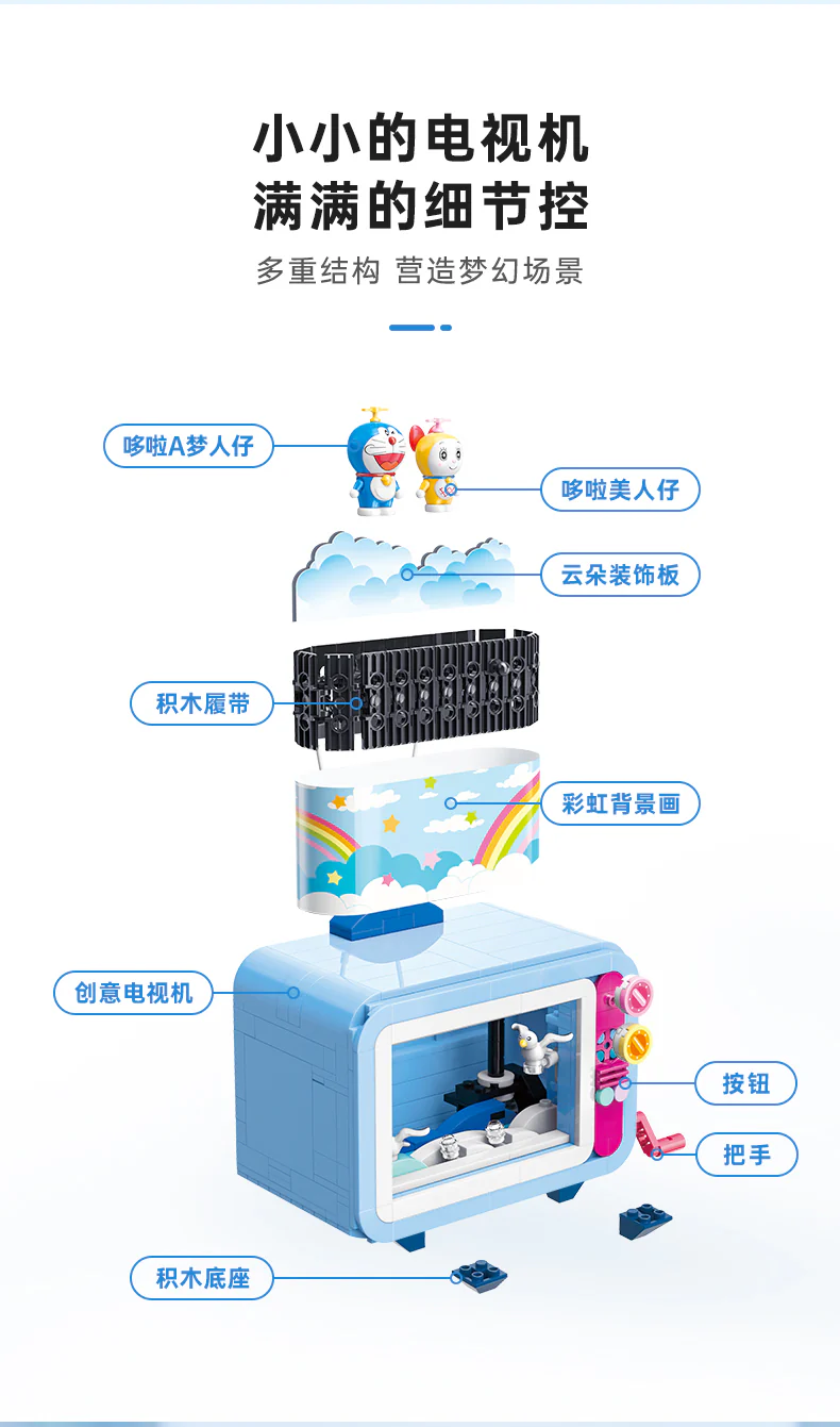 KEEPPLAY K20408 Doraemon TV Set - YWOBB