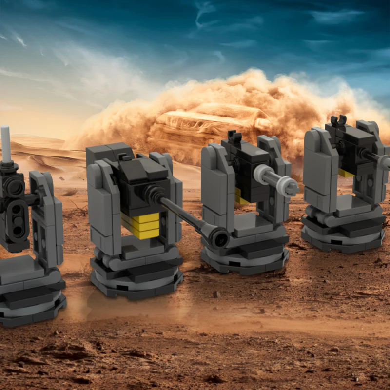 GOBRICKS MOC 185781 Helldivers 2 Sentry Stratagems - YWOBB