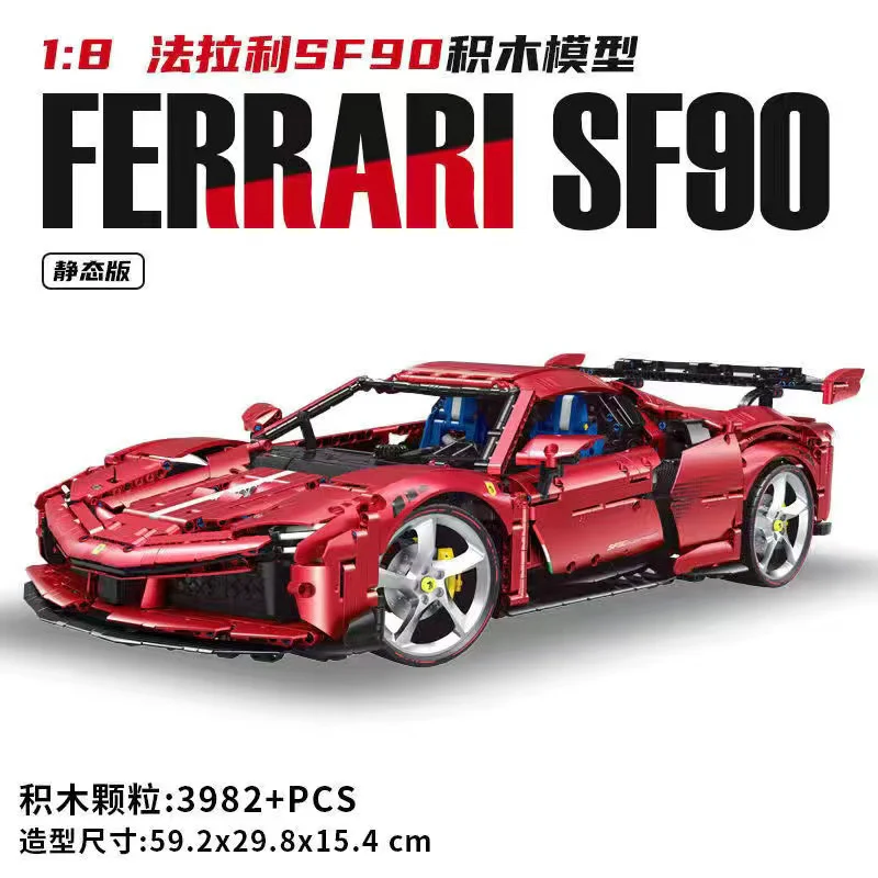 GULY 10623 1:8 Ferrari SF90 - YWOBB