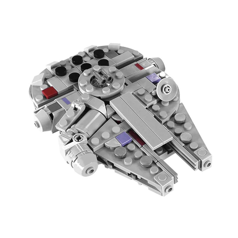 GOBRICKS MOC 18554 Millenniumm Falcon & Outrider Micro/Midi Scale - YWOBB