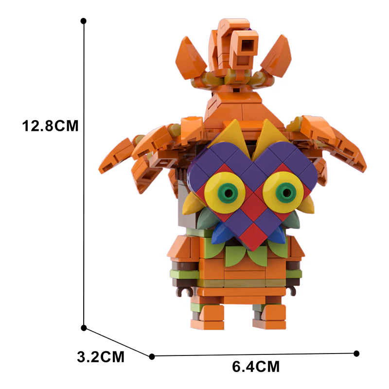 GOBRICKS MOC 129085 Skull Kid (Majora's Mask) Brickheadz - YWOBB
