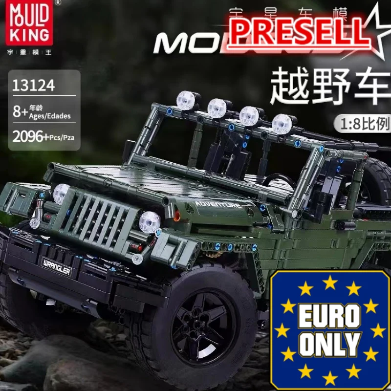 Mould King 13124 Jeep Wrangler OVP EU Warehouse Version - YWOBB