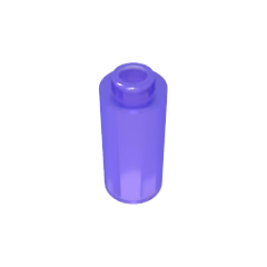 GOBRICKS GDS-1574 Brick Round 1 x 1 x 1 2/3 - YWOBB