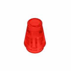 GOBRICKS GDS-606 Cone 1 x 1 without Top Groove - YWOBB