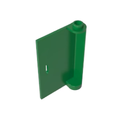 GOBRICKS GDS-1515 Door 1 x 3 x 4 Left - Open Between Top and Bottom Hinge - YWOBB