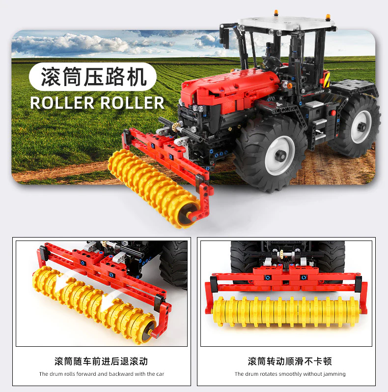 Mould King 17020 Tractor Fastrac 4000er series - YWOBB