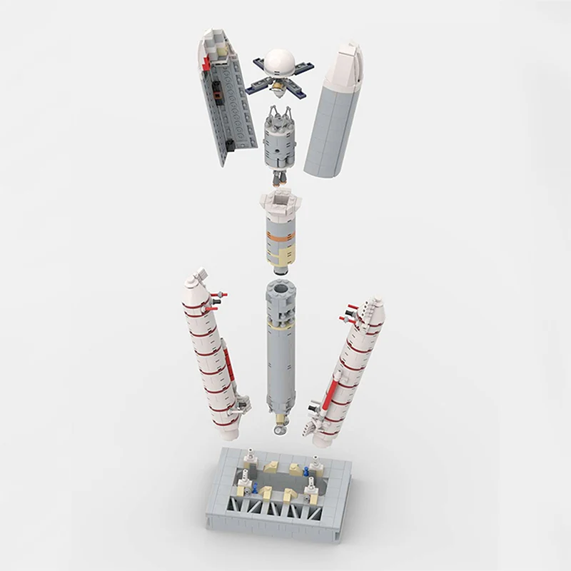 MOC 61281 Titan IIIE Centaur 1/110 Scale - YWOBB