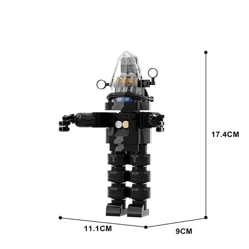 GOBRICKS MOC A0702 Forbidden Planet Robot - YWOBB