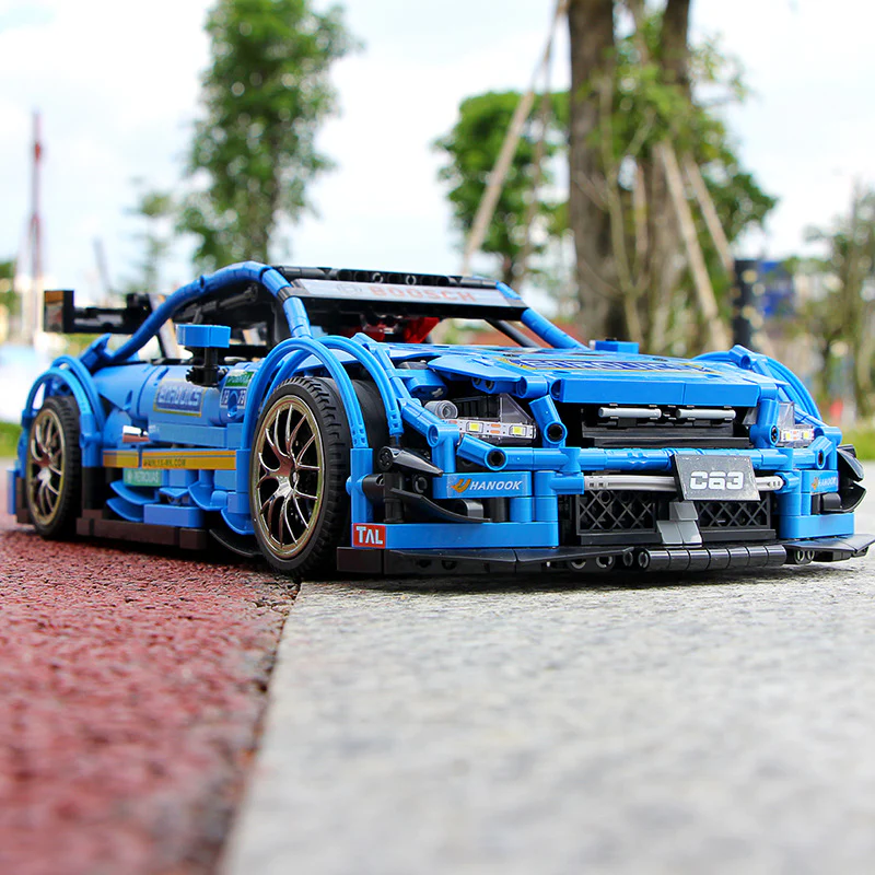 Mould King 13073 RC 1:10 C63 DTM with LED light kits - YWOBB