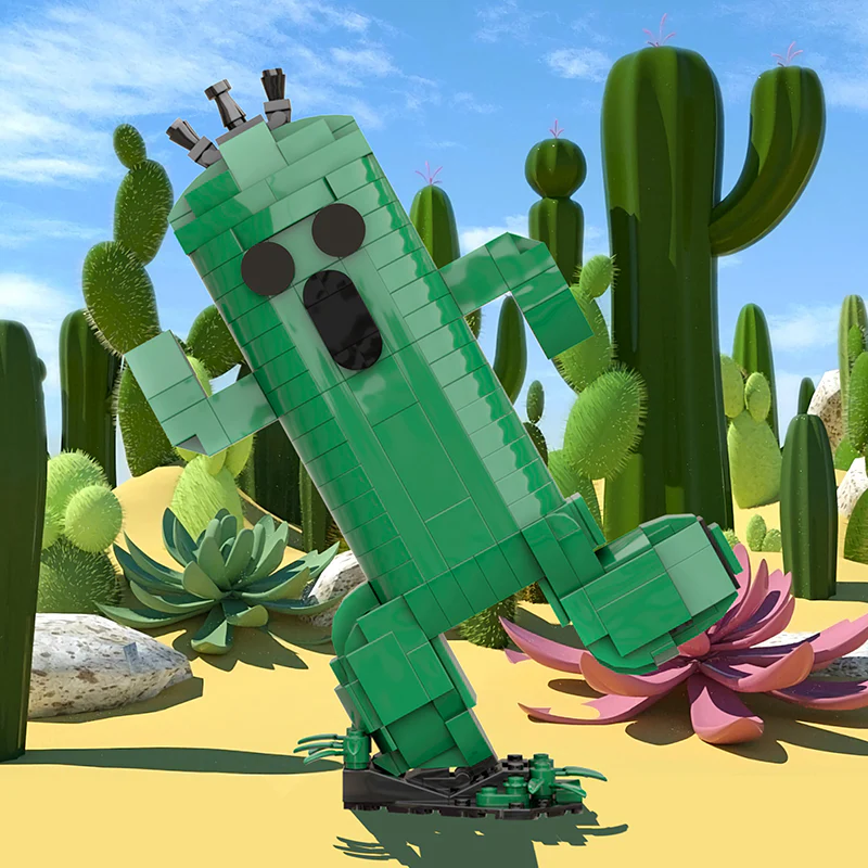 MOC C9020 Final Fantasy Cactus Monster - YWOBB