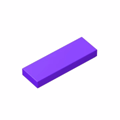GOBRICKS GDS-562 Tile 1 x 3 - YWOBB
