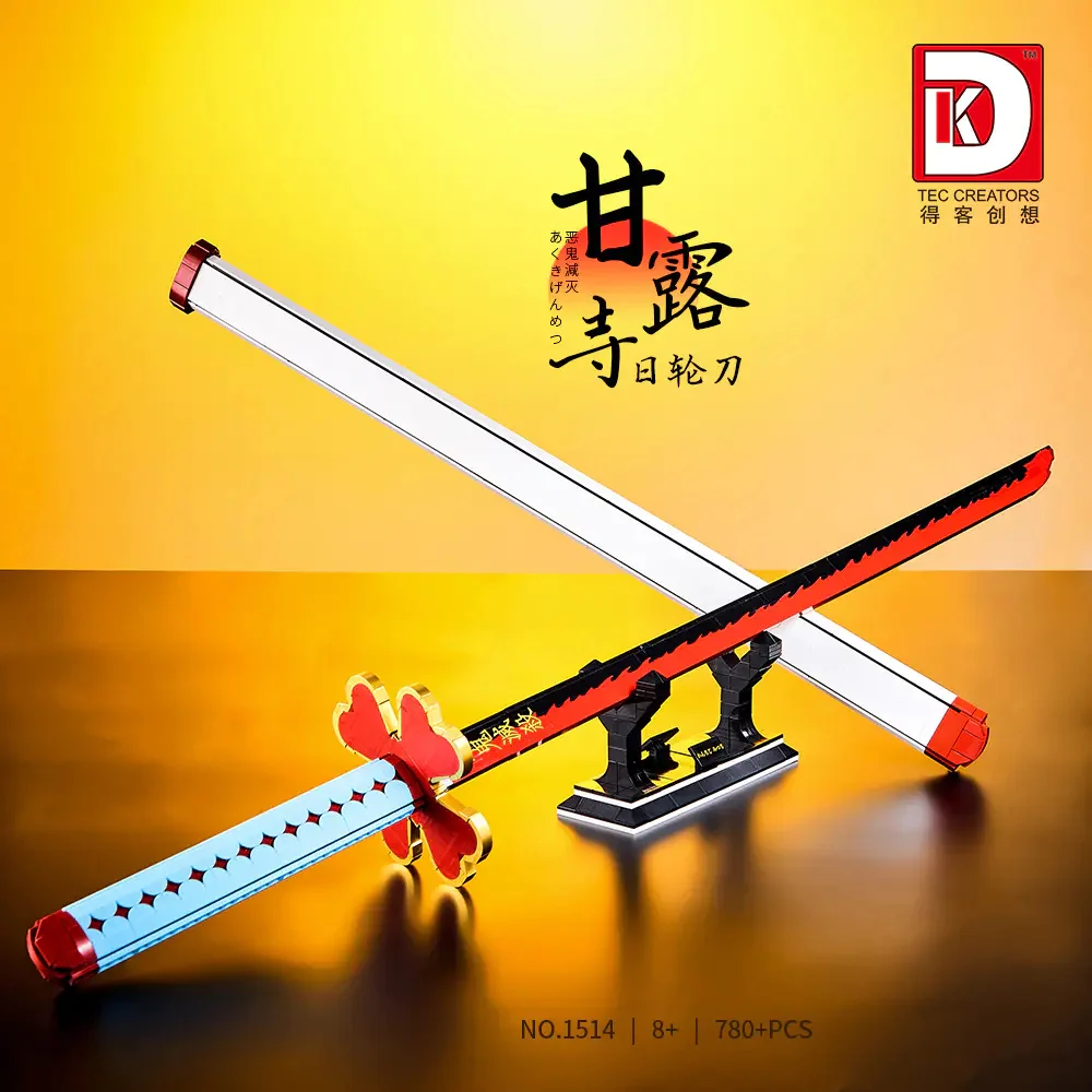 DK 1514 Demon Slayer: Kanroji Mitsuri Sun Wheel Knife - YWOBB