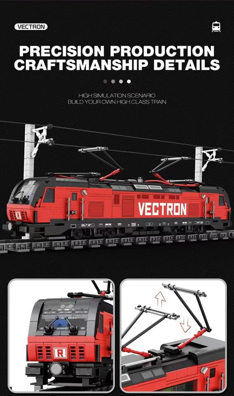 Reobrix 66019 Vectron European Electric Passenger Train - YWOBB