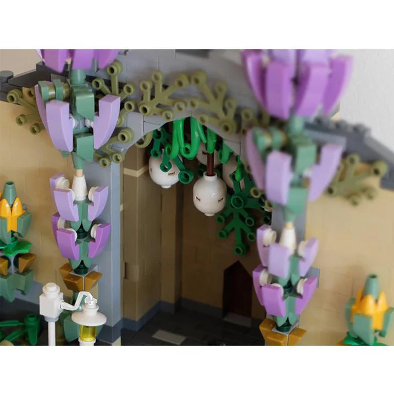 GOBRICKS MOC 78895 Droomvlucht entrance - YWOBB