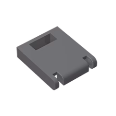 GOBRICKS GDS-1501 Box 2 x 2 x 2 Door with Slot - YWOBB