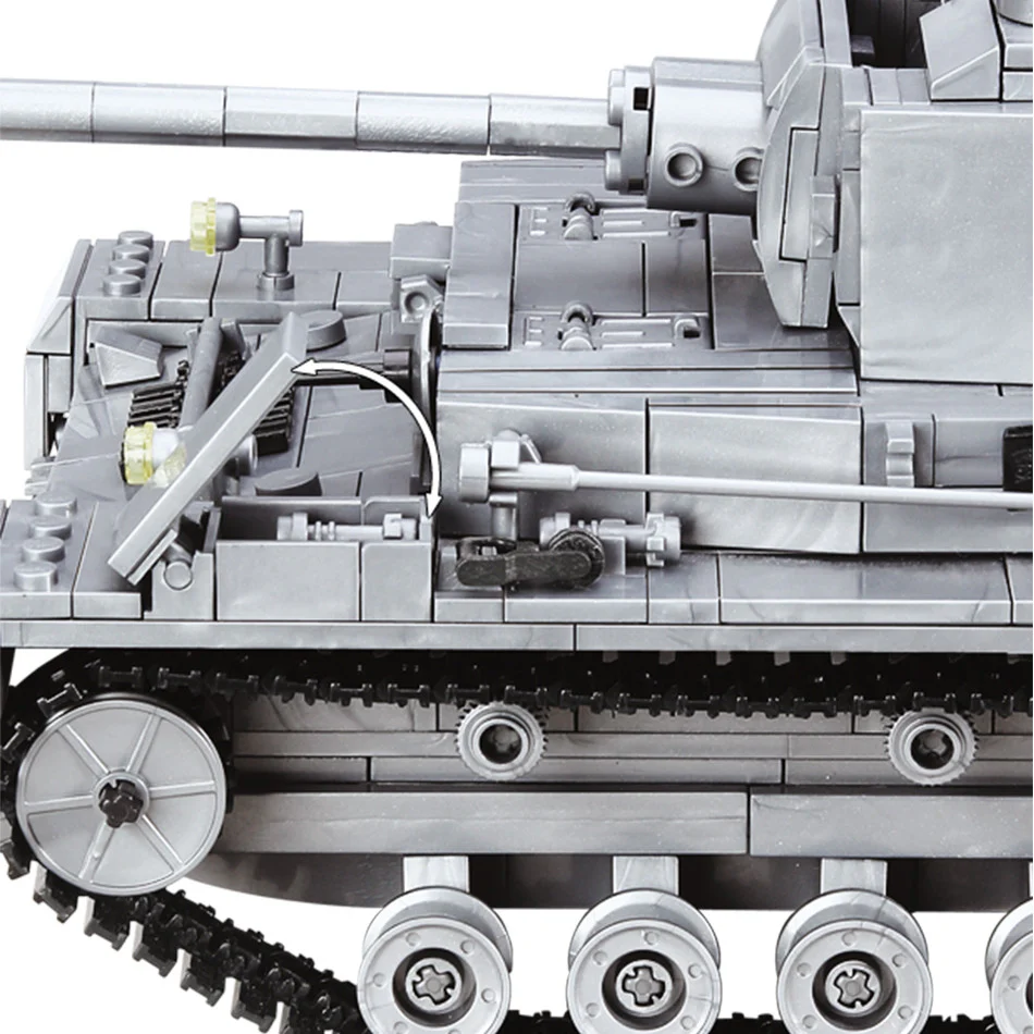 KAZI KY 82010 The Germany Armored Tanks Panzer IV F2 Type - YWOBB