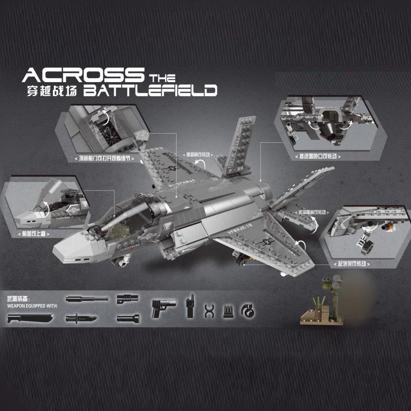 XINGBAO XB-06026 The F35 Fighter - YWOBB