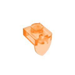 GOBRICKS GDS-869 Modified 1 x 1 with Tooth Vertical - YWOBB