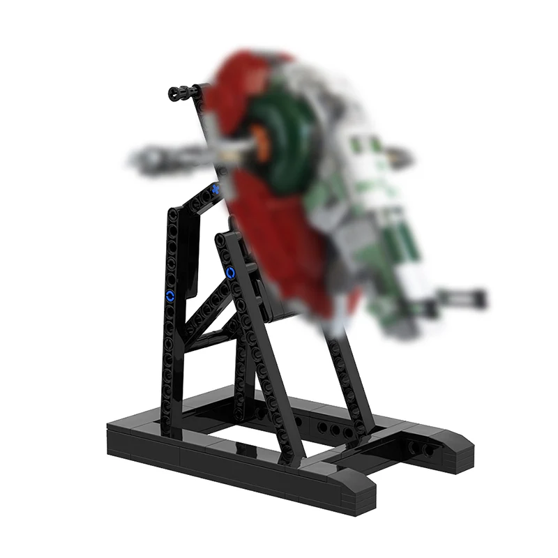 GOBRICKS MOC 75109 Display Stand for Slave I - YWOBB