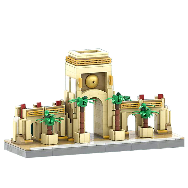 GOBRICKS MOC 92173 Universal gate - YWOBB
