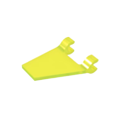 GOBRICKS GDS-895 Flag 2 x 2 Trapezoid - YWOBB