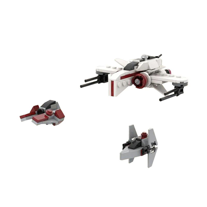 GOBRICKS MOC 48786 republic fighter squadron - YWOBB