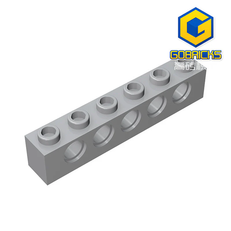 GOBRICKS GDS-626  Brick 1 x 6 with Holes - YWOBB