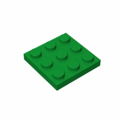 GOBRICKS GDS-518 Plate 3 x 3 - YWOBB