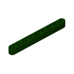 GOBRICKS GDS-666 Liftarm Thick 1 x 9 - YWOBB