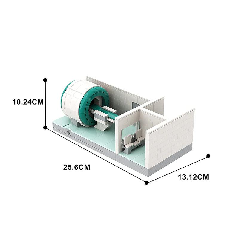GOBRICKS MOC 103049 MRI Scanner - YWOBB