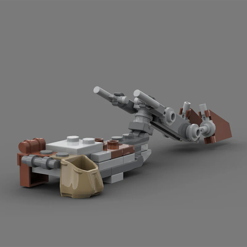 MOC 56034 The Mandalorian Speeder Bike - YWOBB