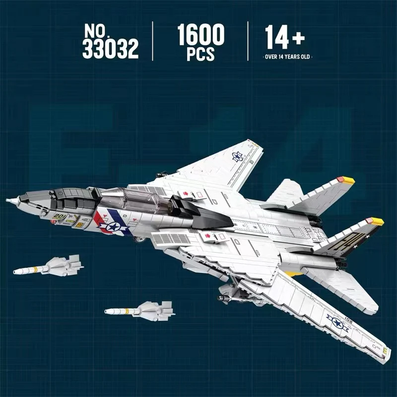 Reobrix 33032 F-14 Fighter Tomcat - YWOBB