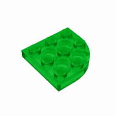 GOBRICKS GDS-570 Round Corner 3 x 3 - YWOBB