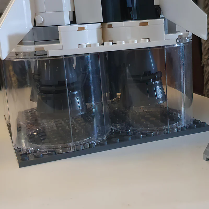 GOBRICKS MOC 19170 Saturn V display stand for 21309 & the re-issue 92176 - YWOBB
