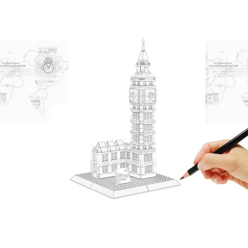 WANGE 4211 Mini The Big Ben Of London - YWOBB