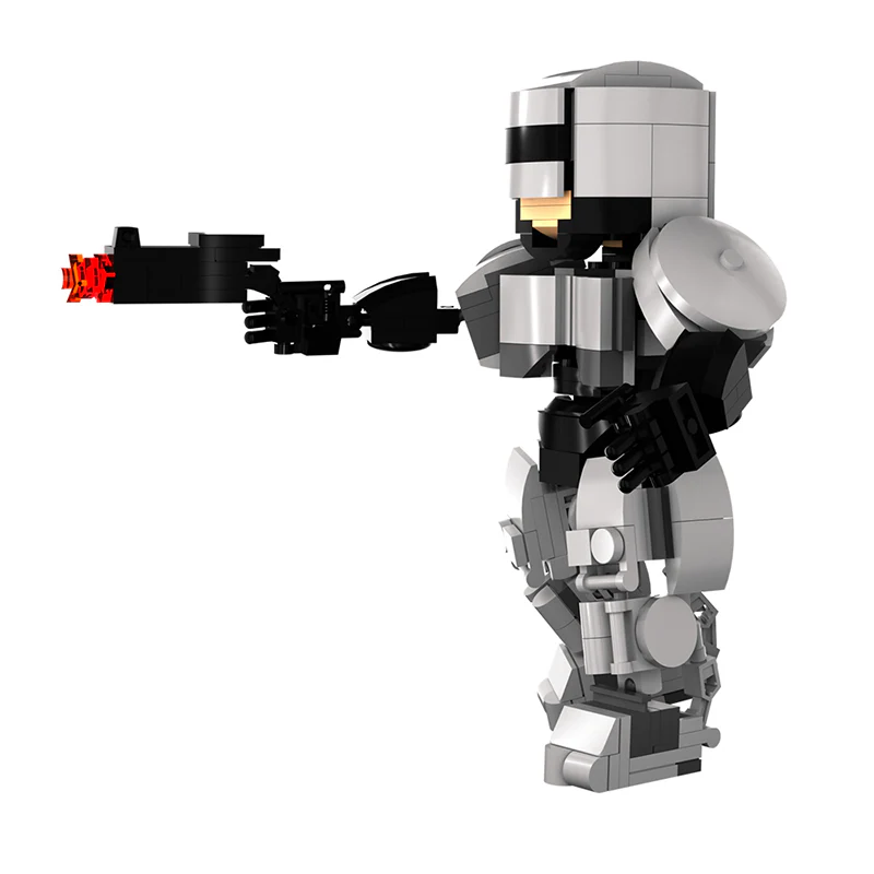 GOBRICKS MOC A0456 RoboCop Figure - YWOBB