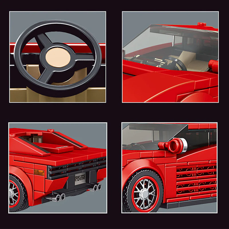 Mould King 27012 Mini Ferrari Supercar - YWOBB