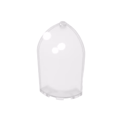 GOBRICKS GDS-2217 Panel 3 x 3 x 6 Corner Convex with Curved Top - YWOBB