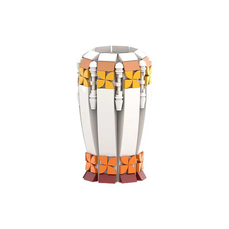 GOBRICKS MOC 137002 Vase for Sunflowers - YWOBB