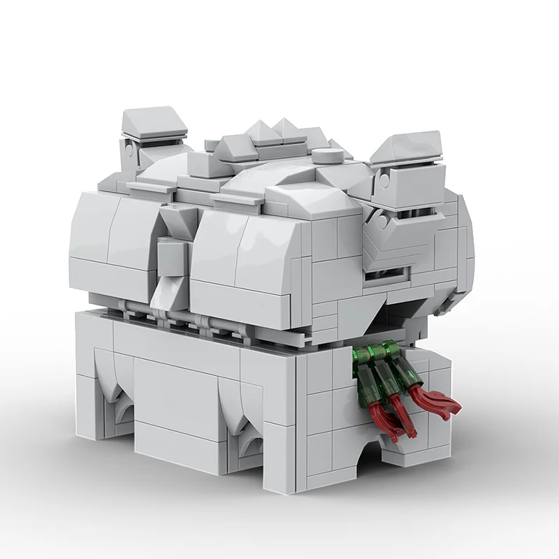 GOBRICKS MOC A0813 Zelda Skull Box (Design) - YWOBB