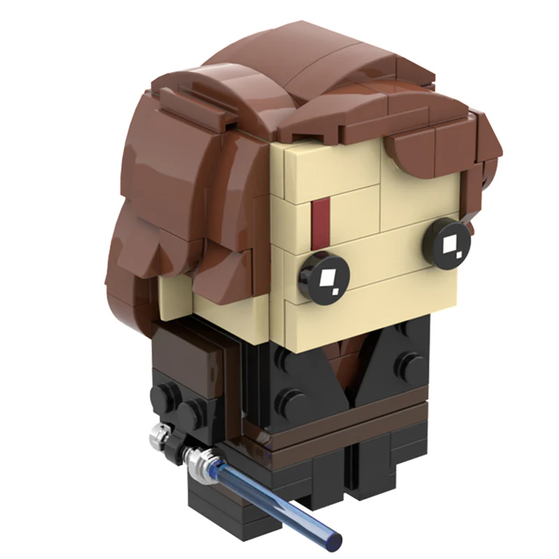 GOBRICKS MOC 74200 Anakin Brickheadz - YWOBB