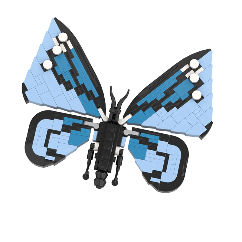 GOBRICKS MOC A0186 Butterfly - YWOBB