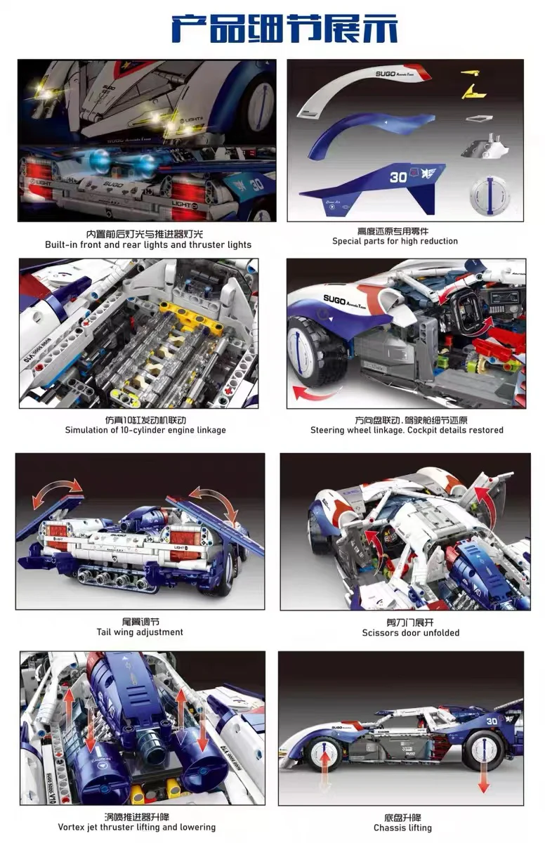 TuoLe L7001 Future GPX Cyber Formula SUGO Asurada Team Asurada G.S.X - YWOBB