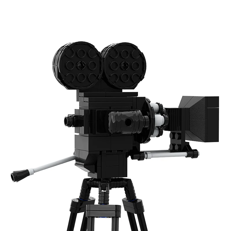 GOBRICKS MOC 135055 Ye Olde Movie Camera - YWOBB