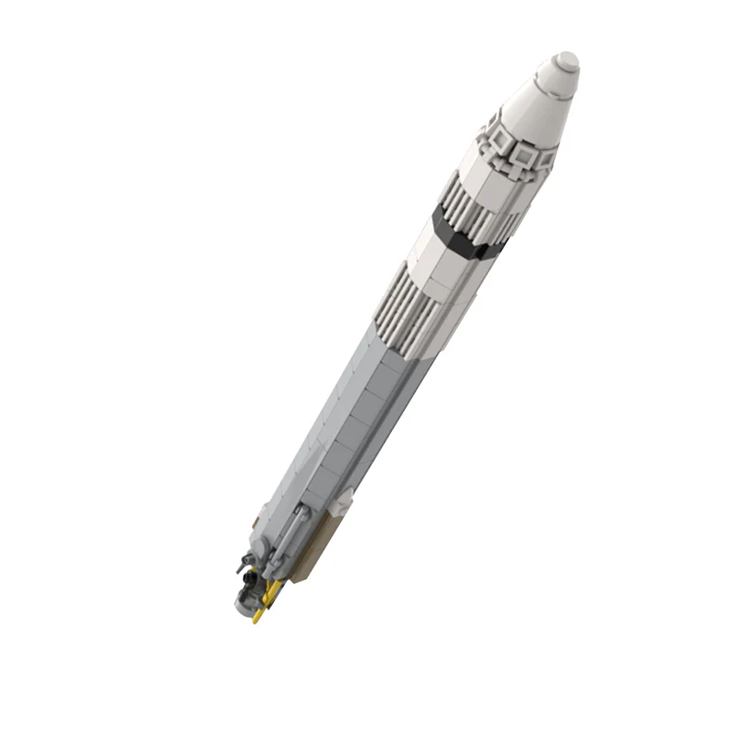 GOBRICKS MOC 81817 1:110 Scale Convair Atlas-Centaur SLV-3D - YWOBB